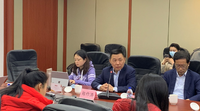 BJL平台董事长陈作涛受邀参加张江示范区十周年座谈会